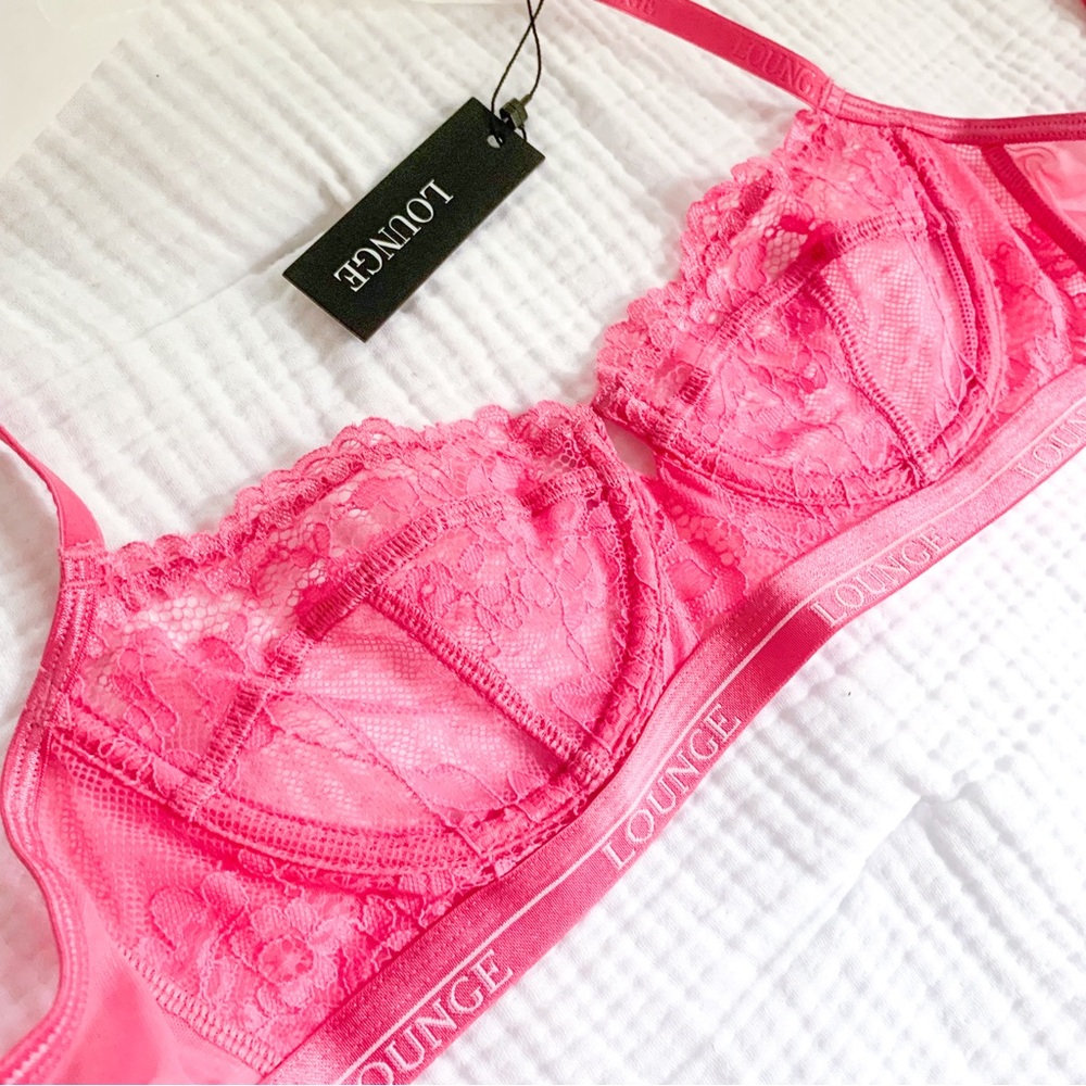 NWT Lounge Blossom Balcony Bra 36A
